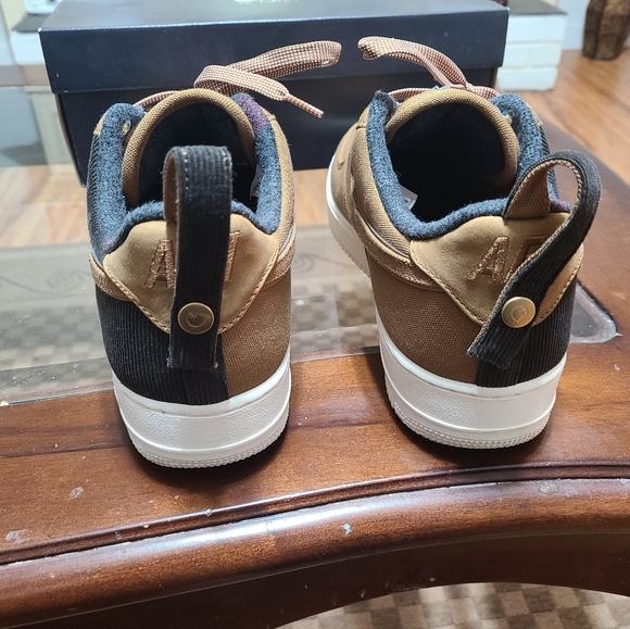 Nike Air Force 1 Low '07 PRM WIP x Carhartt 'Ale Brown' - Picture 4 of 8
